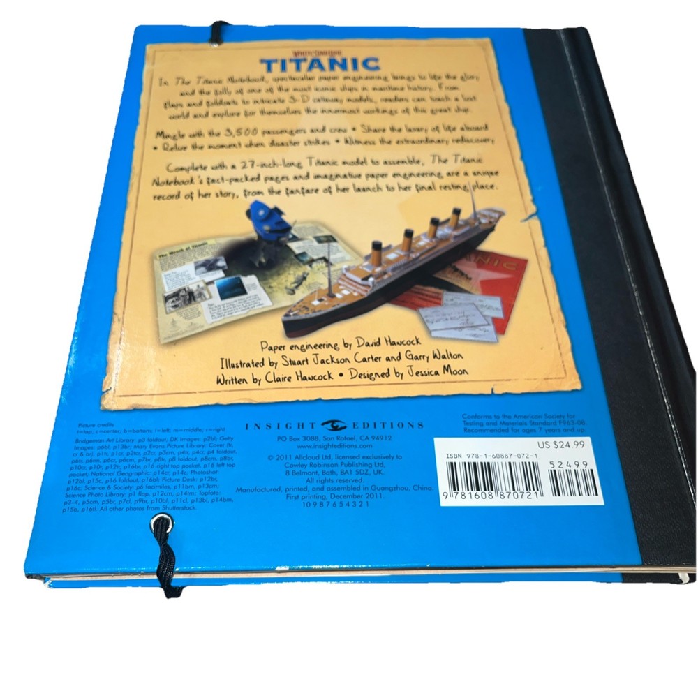 The White Star Line Titanic Notebook 2011