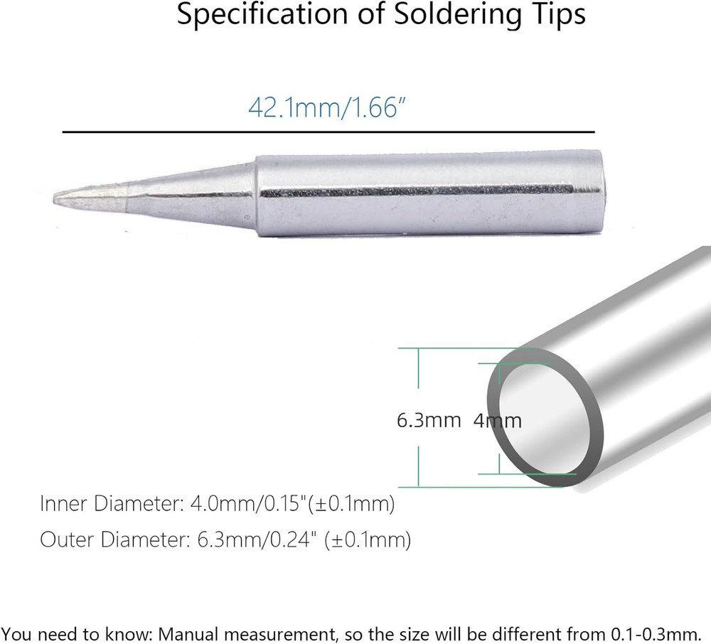 Soldering Iron Tips,900M Solder Tip Replacement, Solder Welding Replacement Tip