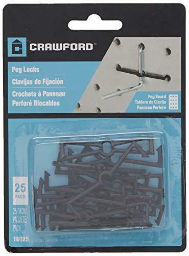 Lehigh Group-Crawford 18025 25PK Peg Locks