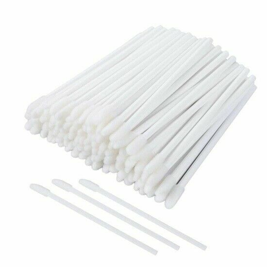 QBS Disposable Lip Brushes 50Pack - Professional Applicators for Lash Extensions