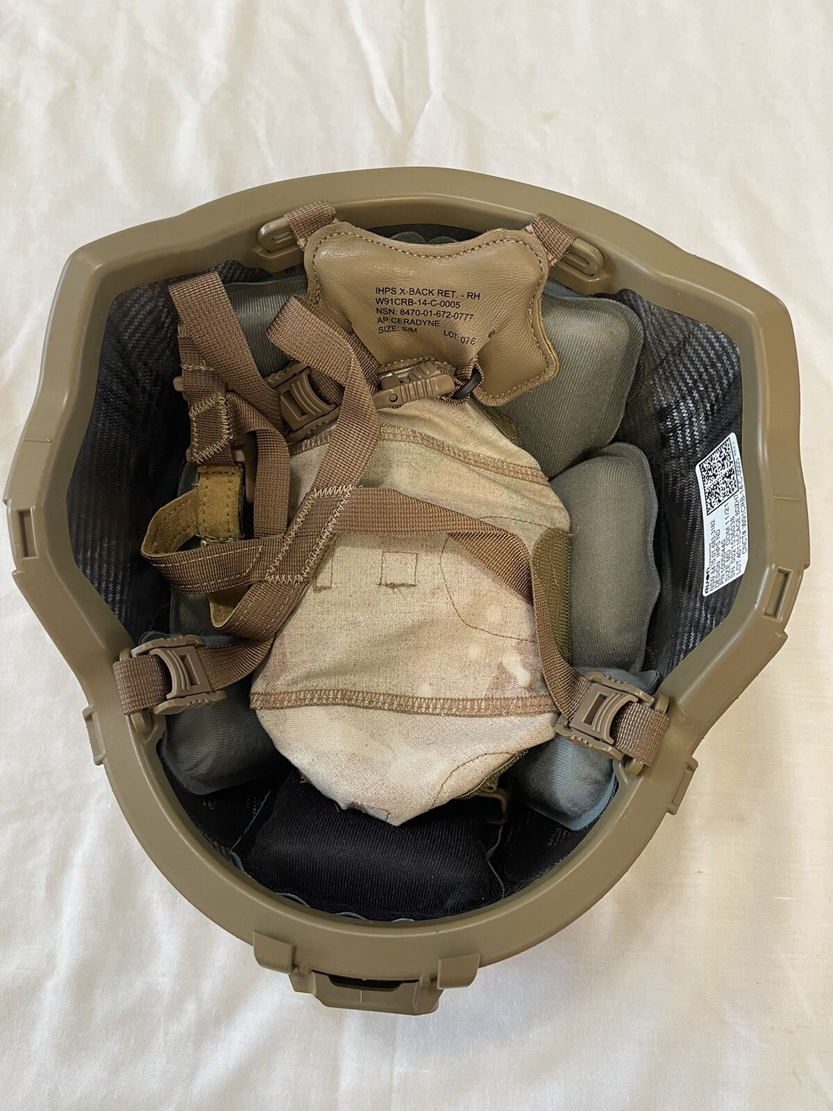NEW CERADYNE IHPS Ballistic Protection Sys HelmetComplete AVON USMC Made IN USA.