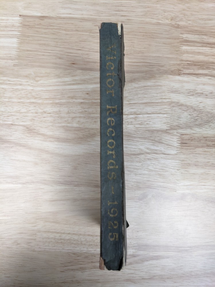 1925 Victor Records Catalog - Opera Red Seal