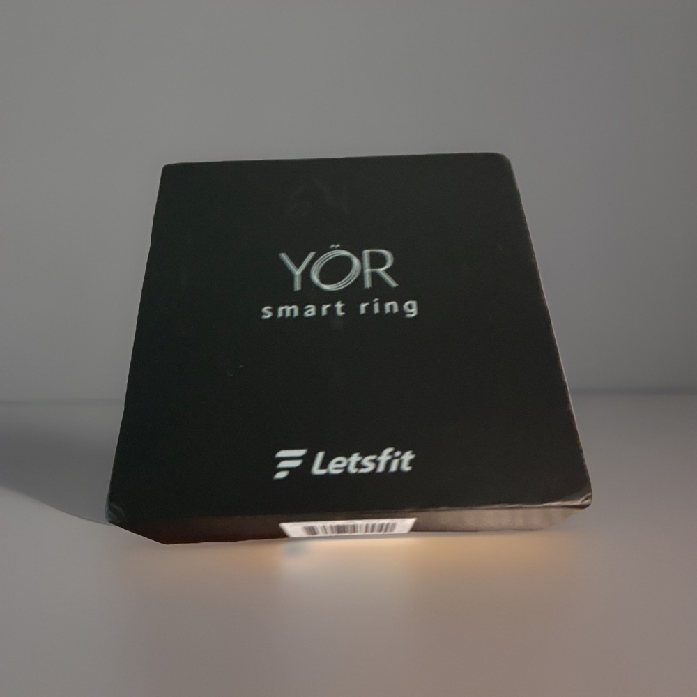 YOR Smart Ring by LetsFit – Silver Size 9 – Open Box Unused – iOS/Android
