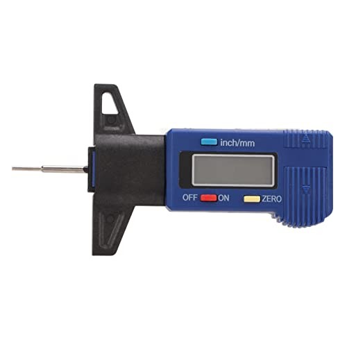 Digital Tire Gauge Kit Color Coded Depth Measurement Tool Handheld Portable