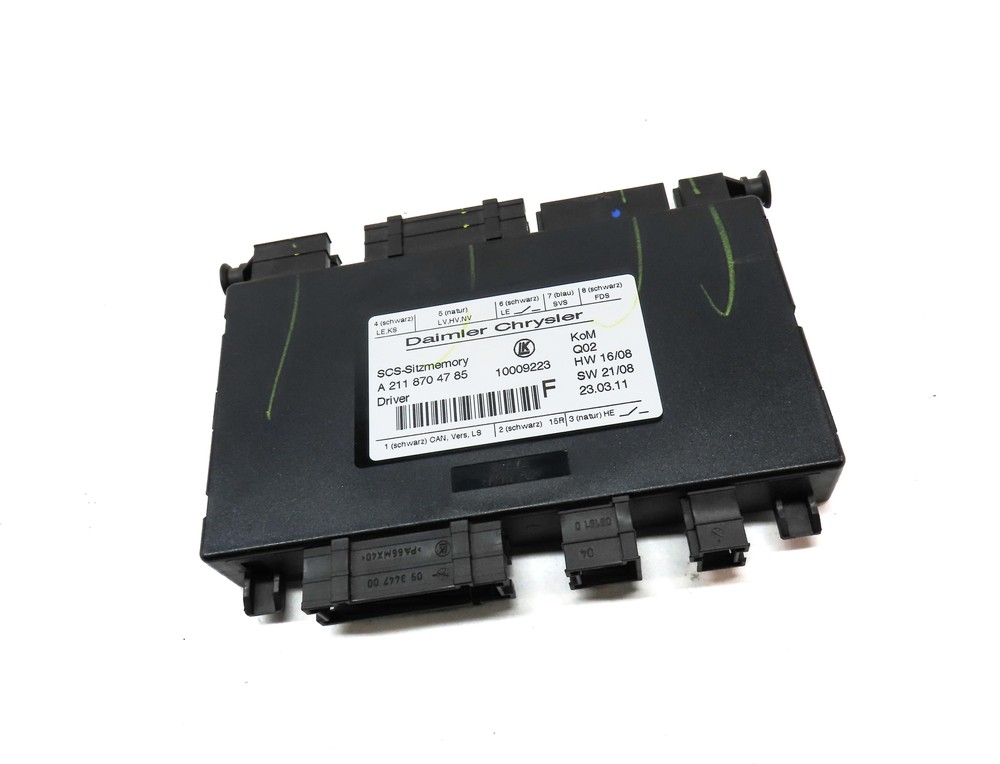 2011 MERCEDES GL450 (X164) FRONT LEFT DRIVER SEAT CONTROL MODULE