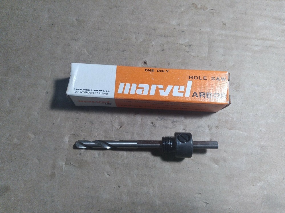 Marvel No.0 Hole Saw Arbor