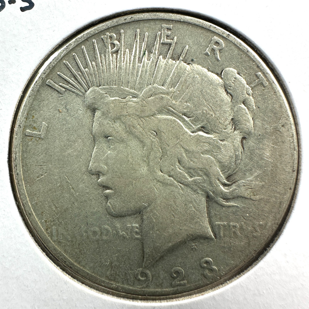 1923-S $1 Silver Peace Dollar (88980)