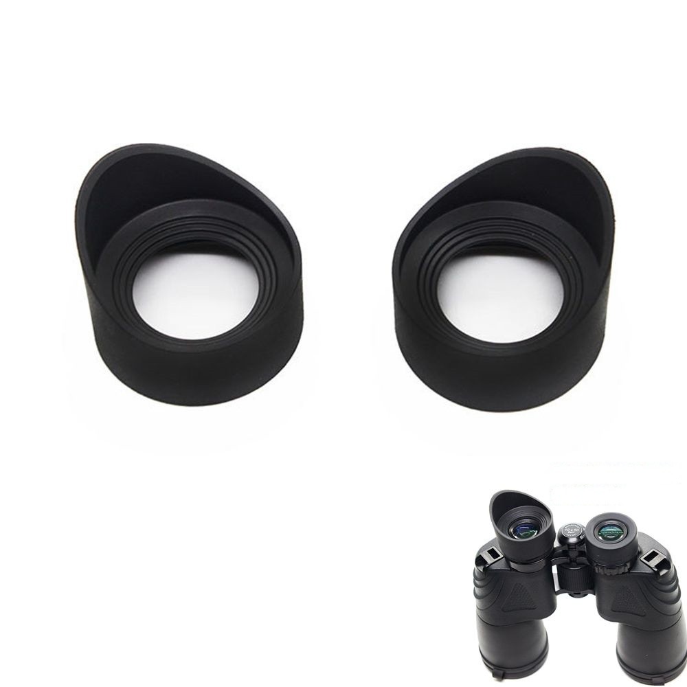 2pcs Microscopes Rubber Eyecups Superior Viewing Protection For Scientists