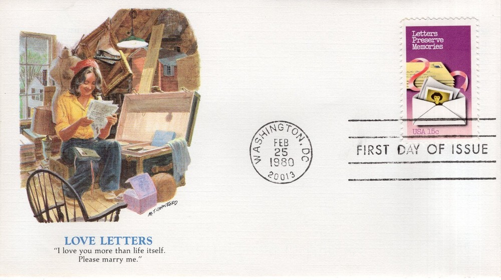 LOVE LETTERS   - 1980  - FW674