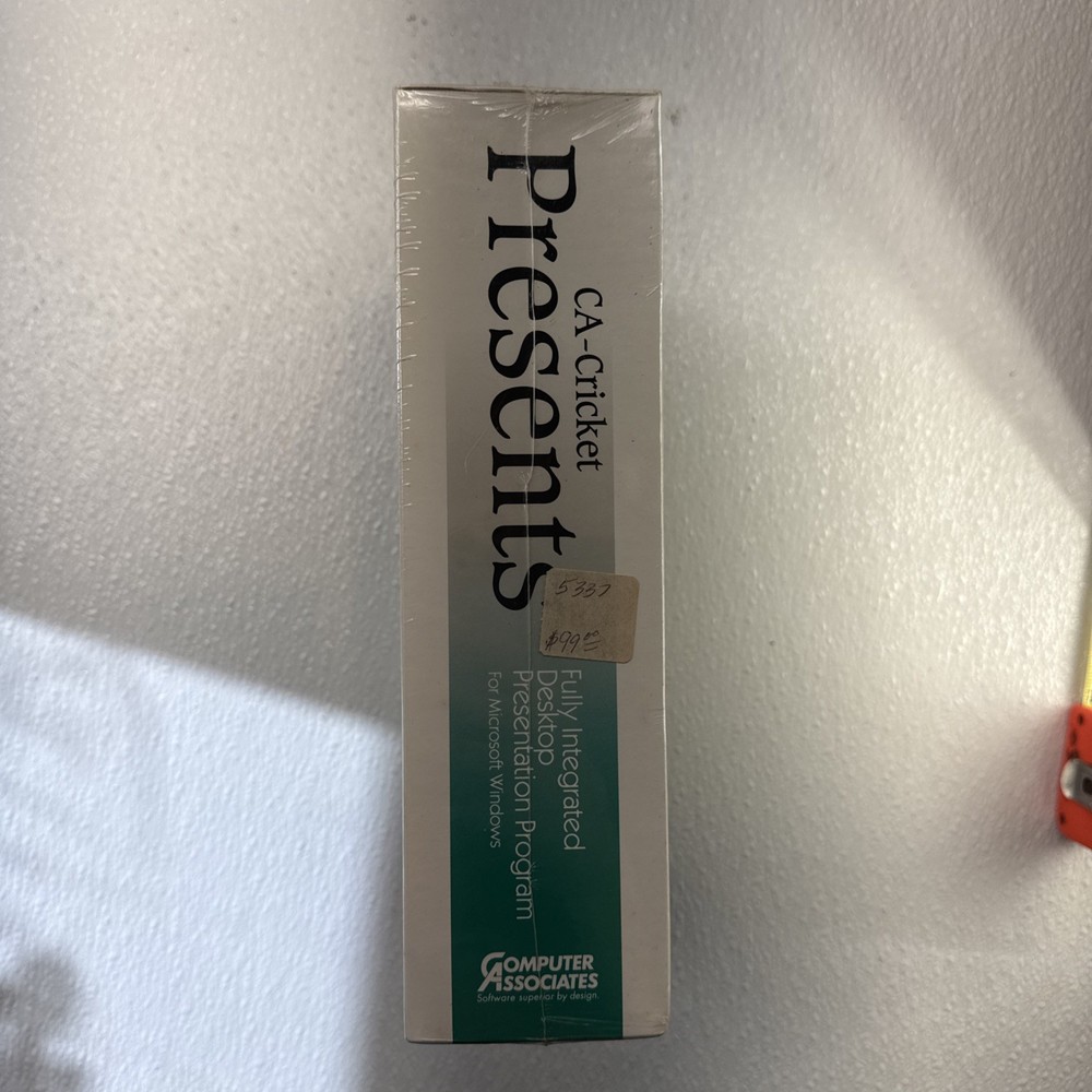 Vintage CA-Cricket Computer Associates Desktop Presentation Program DEMO VERSION