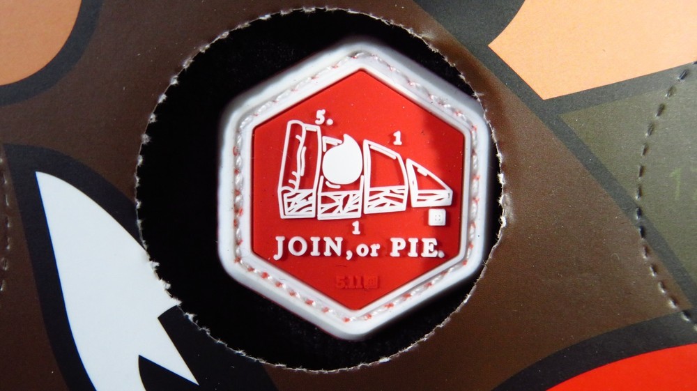 5.11 Tactical Pie Slice Tactical Holiday Desert Morale Patch!