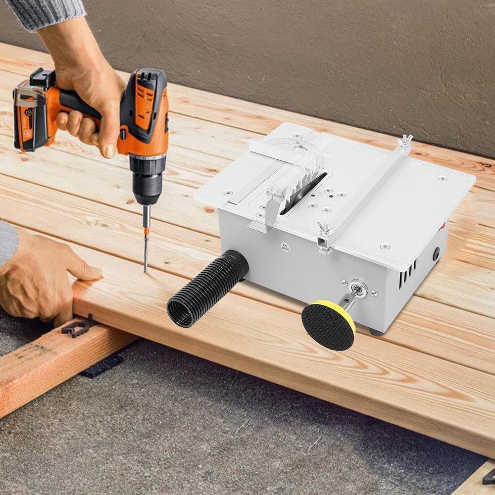 Mini Table Saw - Precision Cutting Tool for Woodworking & DIY Projects
