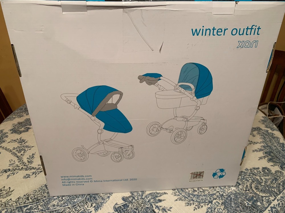 Mima Xari Winter Accessory Pack in Snow White