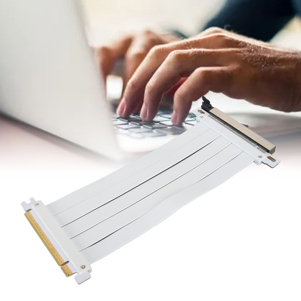 Flexible PCIE 4.0 X16 Extender Riser Cable For Graphics Card
