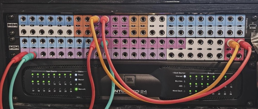 Custom Patchbay label compatible with DBX PB48