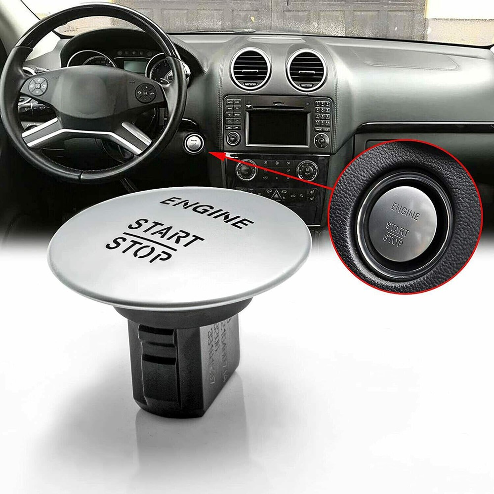 For Mercedes-Benz Push To Start Button Keyless Go Engine Start Stop Push Button