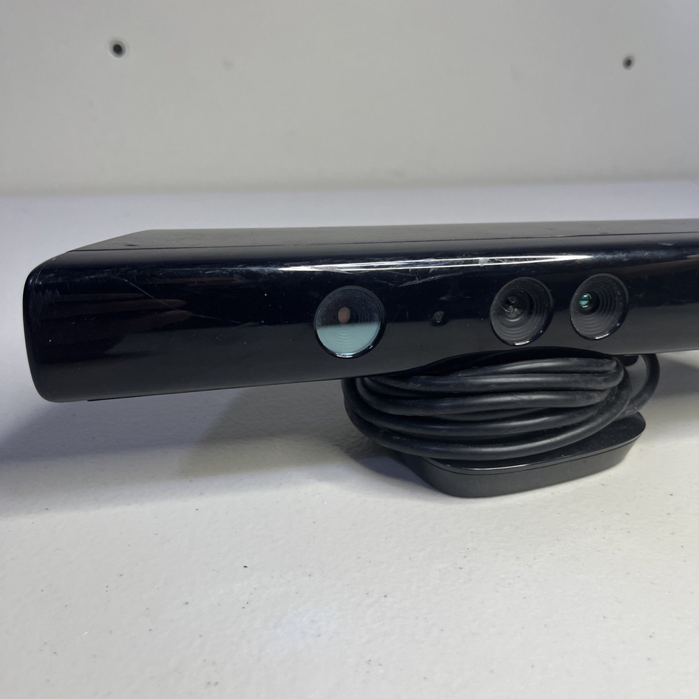 Genuine Microsoft Xbox 360 Kinect Connect Black Sensor Bar Model #1414