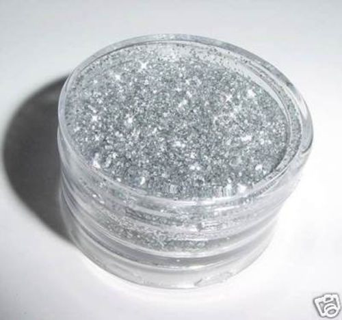 Silver Glitter - Fine - .25 Oz