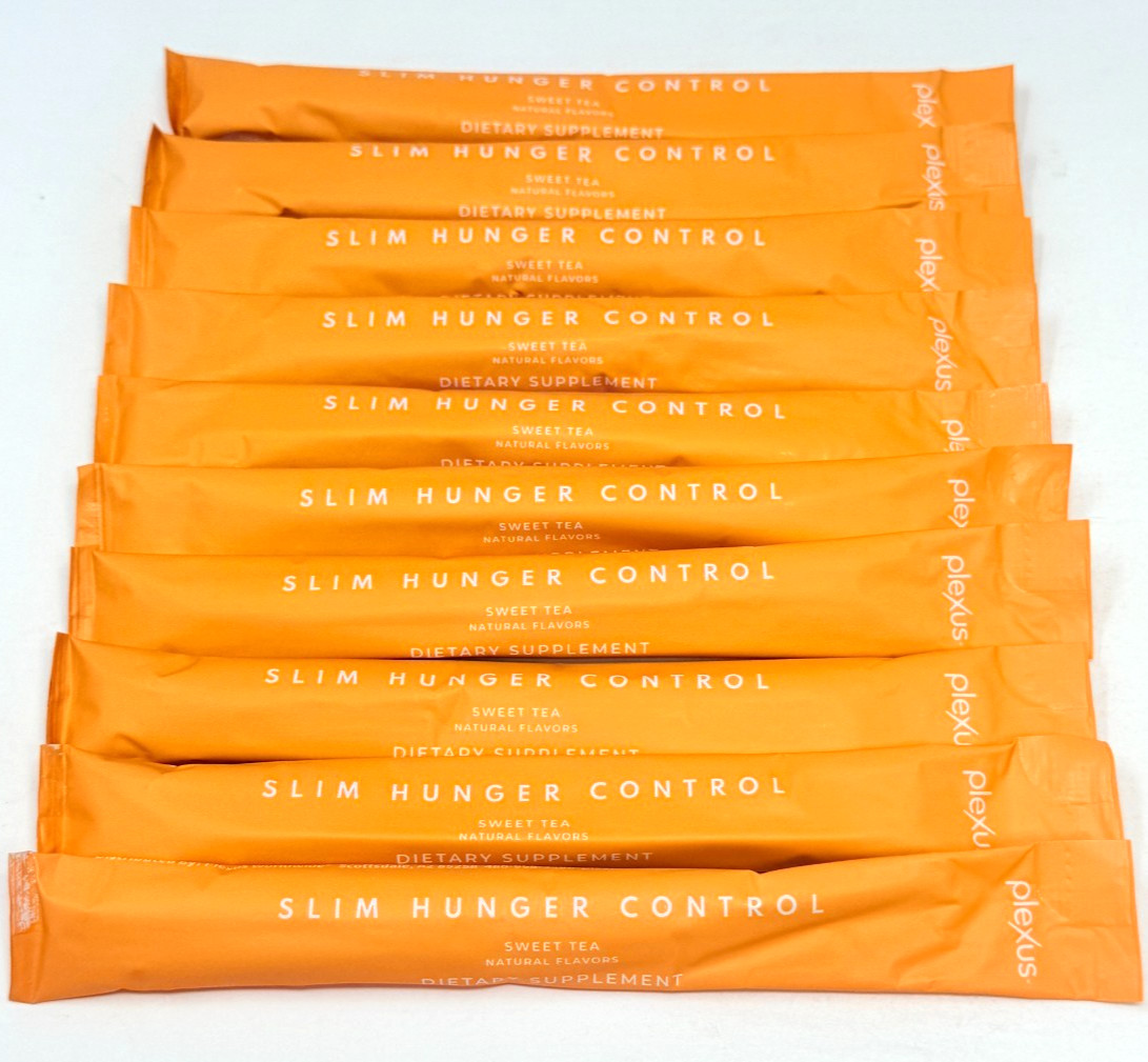 10 Single Serving Packets Plexus Slim Hunger Control CHOOSE FLAVOR | EXP 5/2026+