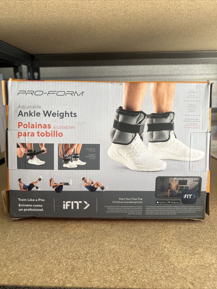 Pro-Form Adjustable Ankle Weights