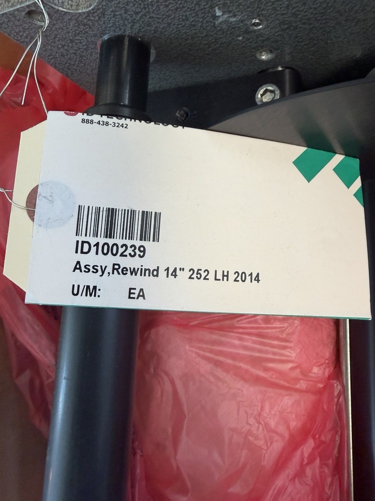 ID Technology ID100239 Complete Rewind Assembly 14" 252 LH