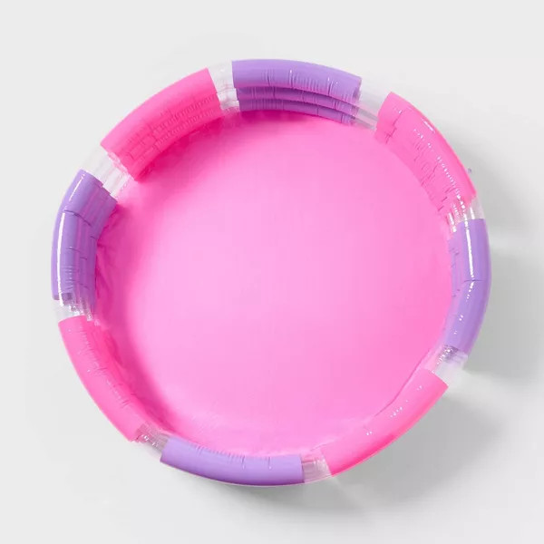 SUN SQUAD INFLATABLE 3 RING POOL - PINK