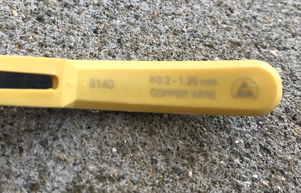 8140 Lindstrom diagonal side wire cutter, cuts