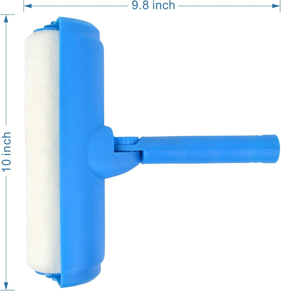 10 Inch Ceiling Paint Roller with Shield Roller and Shield with Adjustable Head