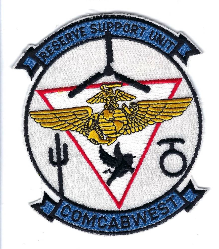 PATCH MARINES USMC RSU COMCABWEST RESERVE SUPPORT UNIT
