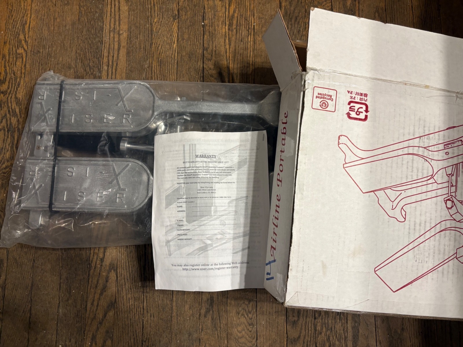 Original Xiser Portable Anaerobic Exercise Stepper Machine Trainer Made In USA