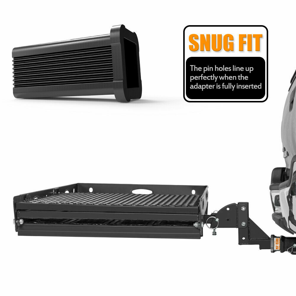 2-1/2"-2" Hitch Reducer Trailer Truck Hitch Adapter for Ford GMC Dodge Pickup