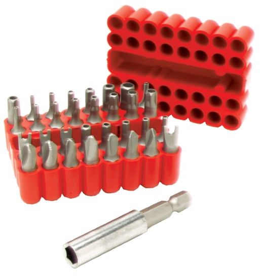 Performance Tool W1384 33 Piece Security Bit Set