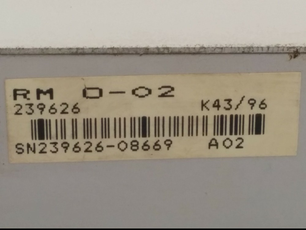 INDRAMAT RM O-02 OUTPUT MODULE, 8 CHANNELS, 24 VDC 2A