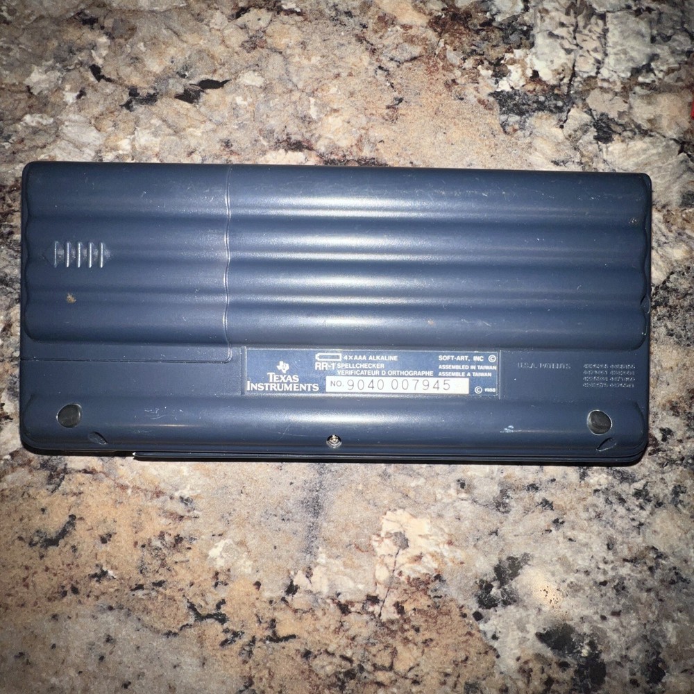 2F Texas Instruments Spell Checker Works!