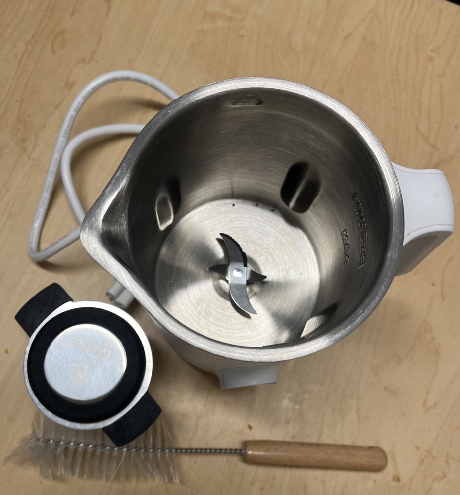 NUTR N2W Single Serving Nut Milk Maker Machine Blender White