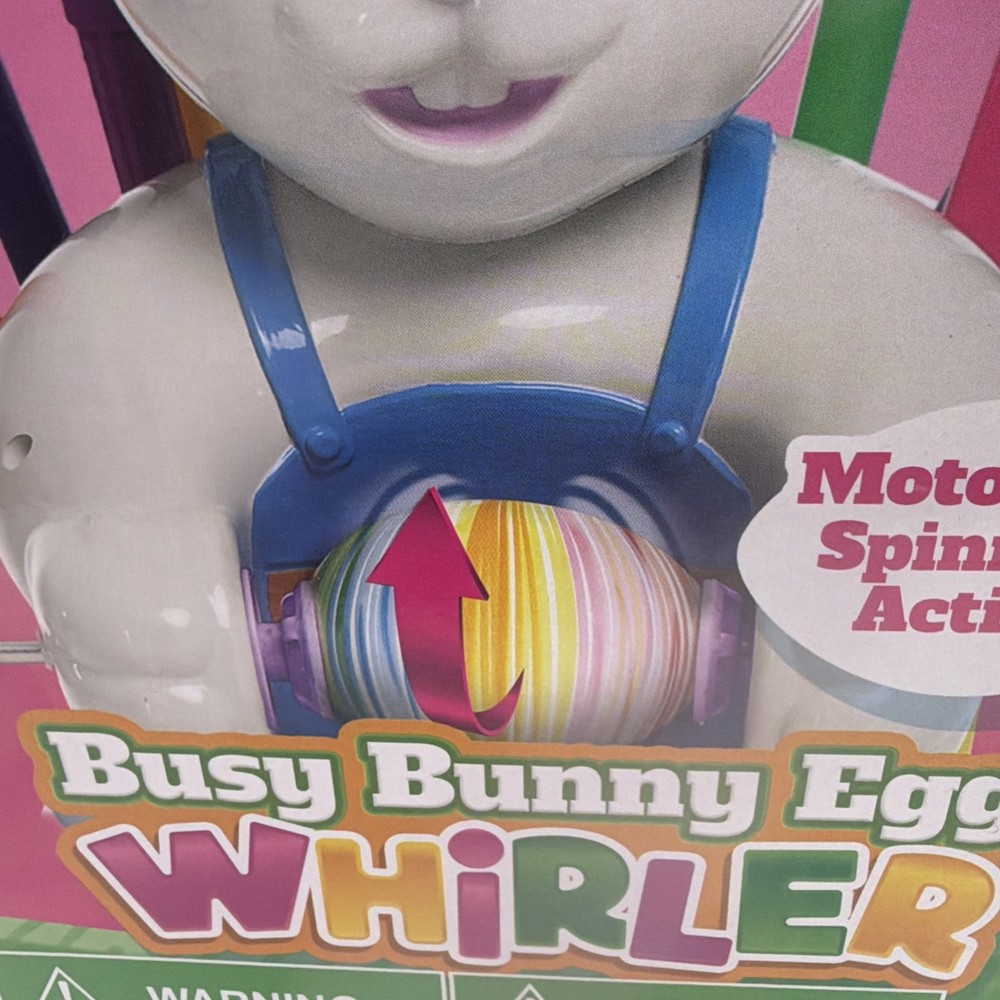 Busy Bunny Whirler Egg Decorating Kit