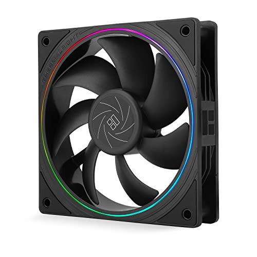 TL-S12 120mm Silent CPU Fan, Computer Case Cooler, ARGB Thin TLS12