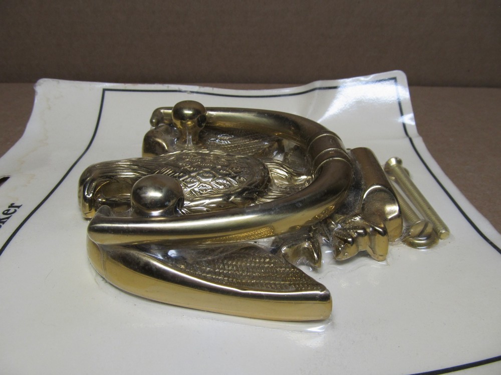 Solid Brass Eagle Door Knocker