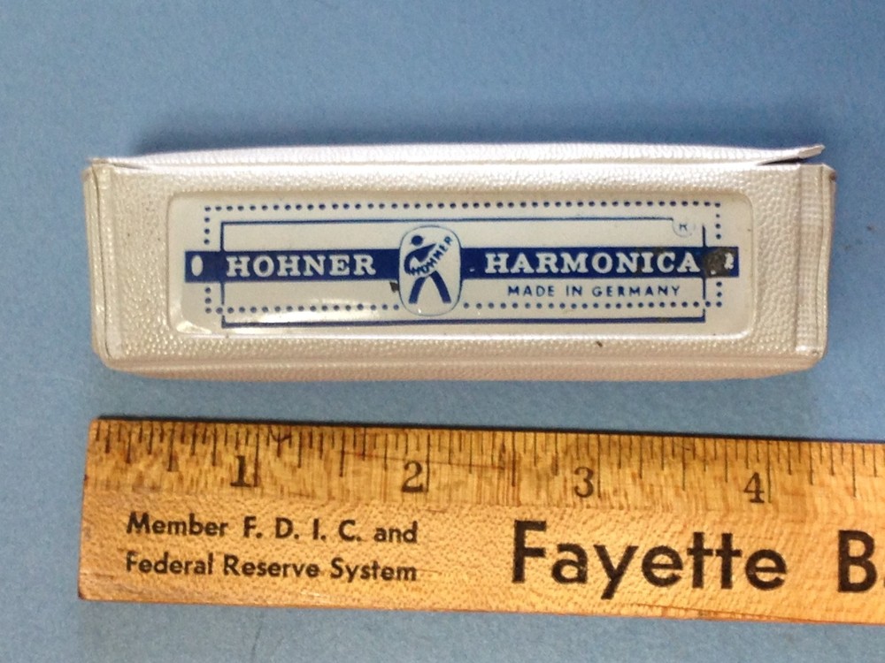 Hohner Harmonica Key Of C With Instructions And Case