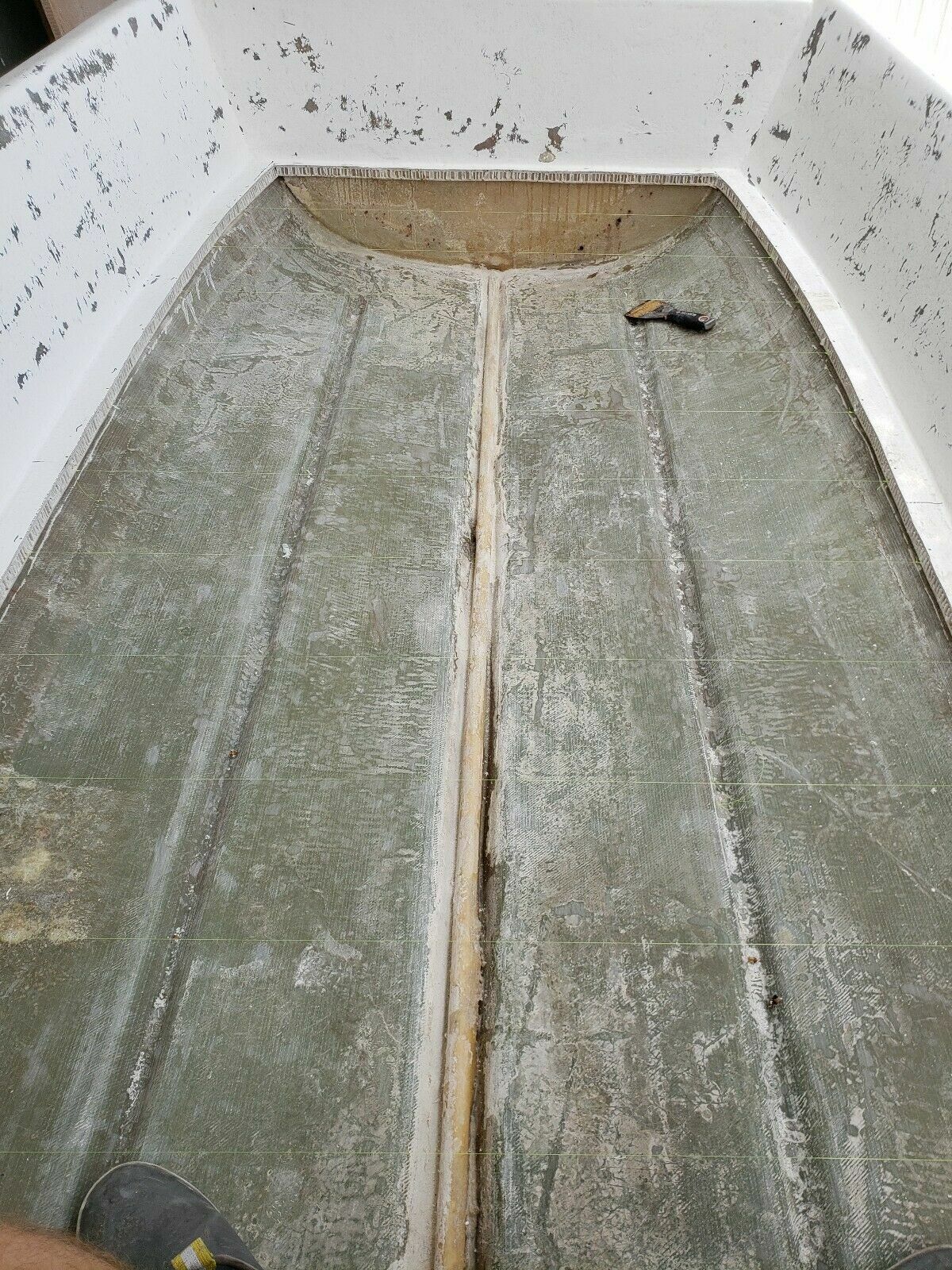 Fiberglass Repair Kit 1 Gallon Polyester Resin and 1708x38x5 Yard Biaxial Cloth