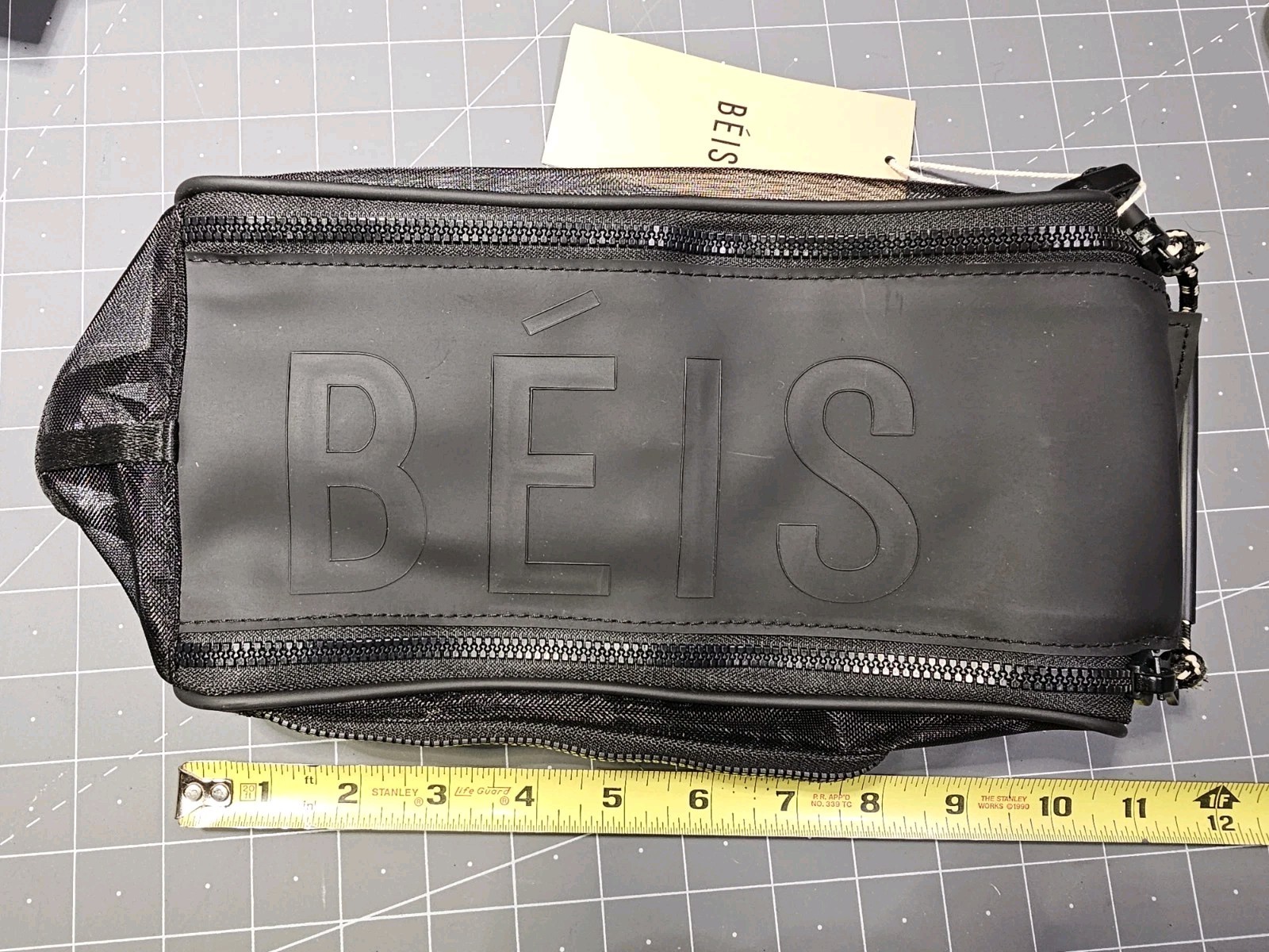 BEÍS Shower Kit Black Toiletry Travel Bag