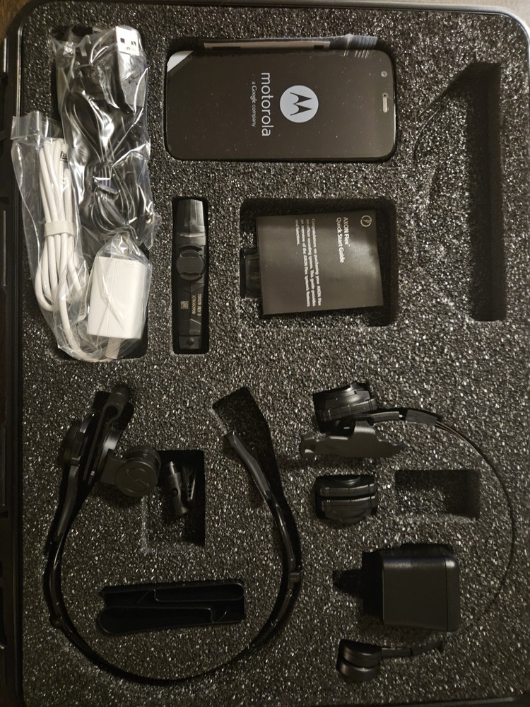 Axon  Flex Body Camera full kit,  Camera, Multiple Mounts.