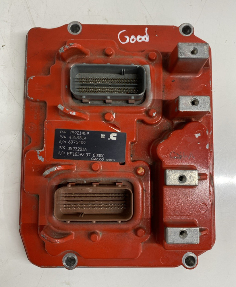 USED Cummins ISX15 CM2350 Engine Control Module ECM ECU 4358814 No Core Charge