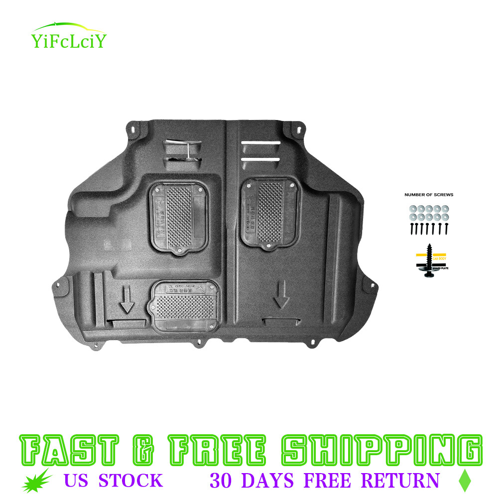 For 2016-2018 Ford Focus RS Under Engine Lower Cover Splash Shield Mud Guard