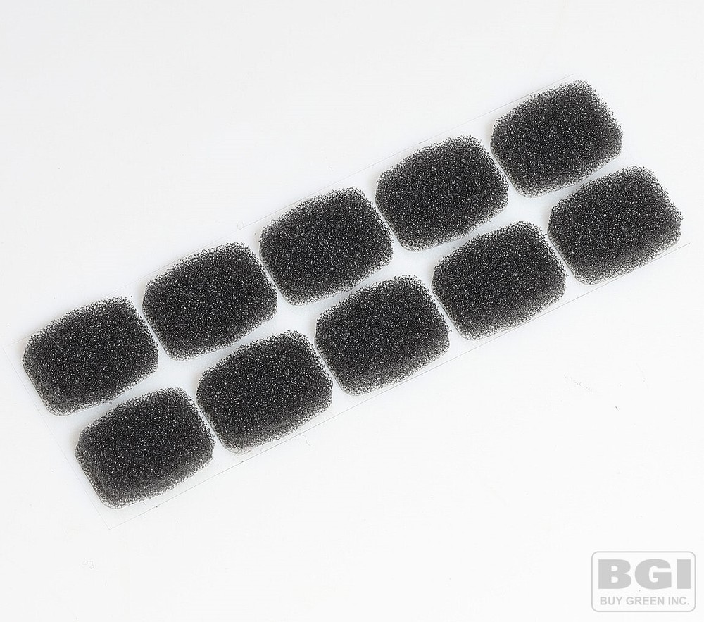10X Microphone Sticky Sponge Windscreen For HME Drive Thru Intercom Headsets