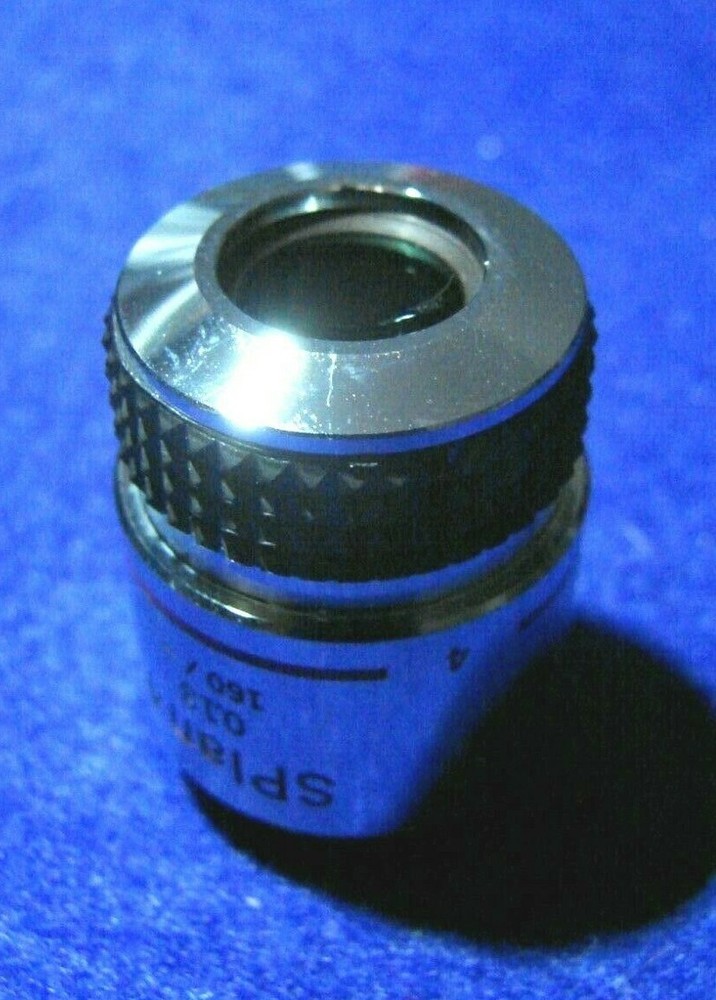 Olympus SPLAN 4 Microscope Objective 4x 0.13 NA 160 / -