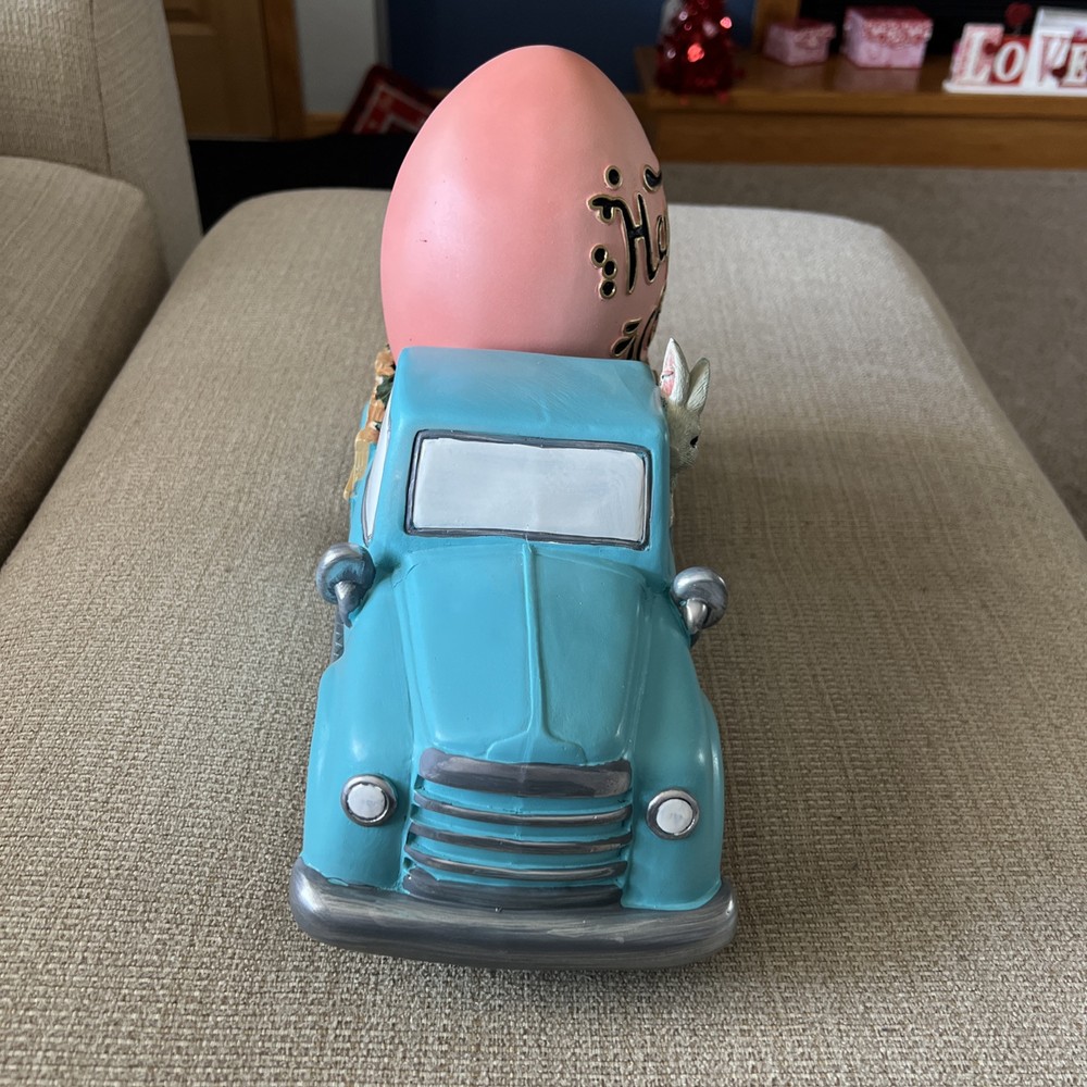 Light Up Easter Egg Truck New