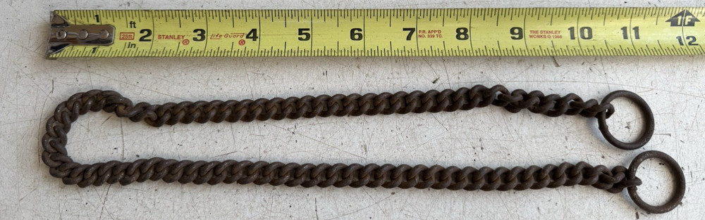 Equine Horse Chains/ bits / rusty