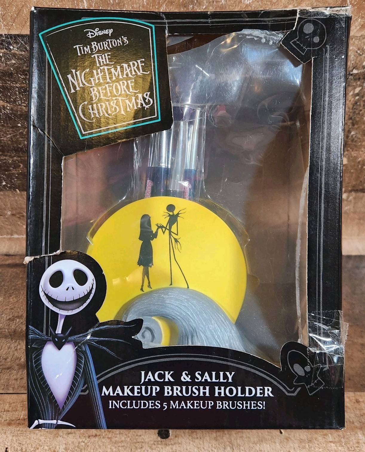 Nightmare Before Christmas Makeup Brush Kit Jack & Sally Spiral Hill