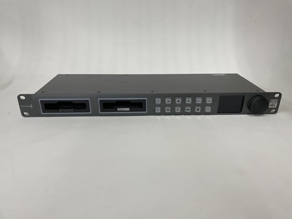 Blackmagic Design HyperDeck Studio Pro 2 Broadcast 4K SSD Video Recorder/Player